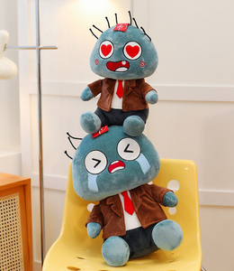 Lovely Ugly Monsters <strong>Zombie</strong> Plush Doll Decoration Soft Stuffed Plush Toy Cute Little <strong>Zombie</strong> Adorable Birthday Gift for Friends - Product Image 2