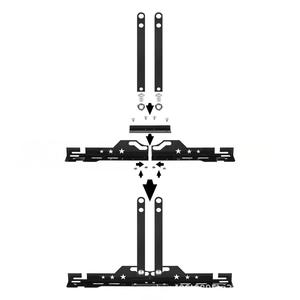 Car <b>Wheel</b> Alignment Equipment 3D <b>Wheel</b> Alignment Tool <b>Board</b> Adjustable Leveling Instrument Heavy Duty Toe Plate <b>Wheel</b> Balance - Product Image 3