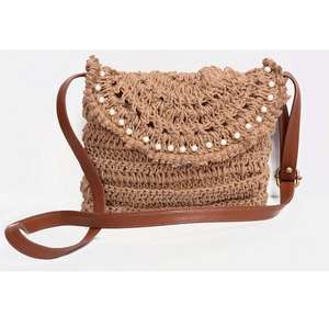 Bolsos de Hombro Elegantes, Duraderos, Estilo Bohemio Vintage para Mujer, Bolsos de Mano Casuales con Cadenas y Bordados, Portátiles - Product Image 3