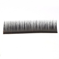 Extensions de cils individuels bicolores faites à la main en cheveux synthétiques de haute qualité, marque privée, longueur 6-20mm, courbure J/B/C/D, vente en gros
