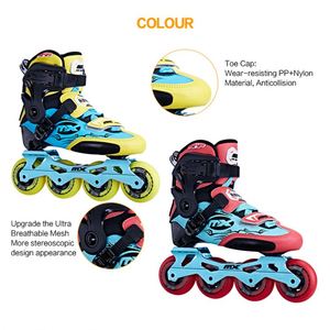 Chaussures de sport Slalom Speed Roller 4 en Fiber de carbone, chaussures de skateboard à roulettes - Product Image 4