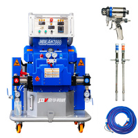 Machine de pulvérisation de revêtements en polyuréthane et polyurée JHBW-AH7000 améliorée 30 kW avec pompe et moteur, haute productivité