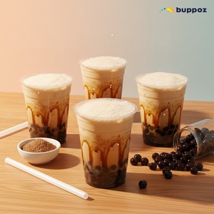 ชานมไข่มุกพร้อมดื่มแบบ OEM รสชาติบราวน์ชูการ์ สำหรับธุรกิจบริการอาหาร - Product Image 3