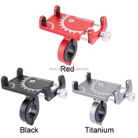 Support universel multifonctionnel pour vélo, support en aluminium pour moto, support de téléphone portable, étanche, flexible