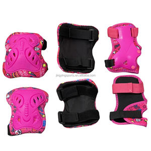 للبيع بالجملة واقي لوح تزلج جديد عالي الجودة 6-واقي لمعصم الكوع للركبة-للتزلج في الربيع - Product Image 6