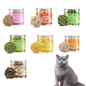 OEM dondurularak kurutulmuş karışık kedi köpek davranır toptan dondurularak kurutulmuş tavuk yumurta sarısı sığır ördek karaciğer Pet dondurularak kurutulmuş kedi köpek aperatifler - Product Image 1