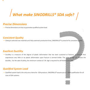 Herramientas de Perforación de Roca Sinodrills, Barras Autoperforantes / Pernos Autoperforantes - Product Image 3