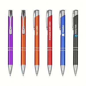 ปากกาโลหะสีดำทั้งหมด ของขวัญโฆษณาโรงแรม ปากกา VIP ขายส่ง - Product Image 1
