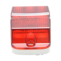 Feu de gabarit clignotant rectangulaire à 6 LED 12V/24V pour remorque de camion, montage latéral, clignotant ambre Spyder, feu arrière LED pour camion