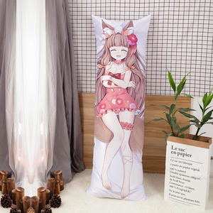 Prix d'usine abordable, sans MOQ, impression personnalisée, coussin de corps 3D Dakimakura avec personnage de dessin animé, célébrité, 100% polyester non toxique - Product Image 3