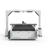 Máquina cortadora de cajas de embalaje, máquina cortadora de papel de tarjetas, cortador de plotter de cartón con herramienta de plegado