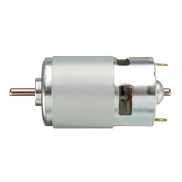Moteur CC à aimant permanent NB WIDE 775 12V/36V 21000 BPM pour pièces de rechange de sèche-cheveux avec commutation par balais
