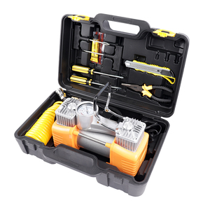 ปั๊มลมไฟฟ้าปั๊มลมไฟฟ้าแบบพกพา12/24V,เครื่องอัดอากาศสำหรับรถ Suv รถบรรทุกรองรับงานหนักขนาด30มม. - Product Image 4
