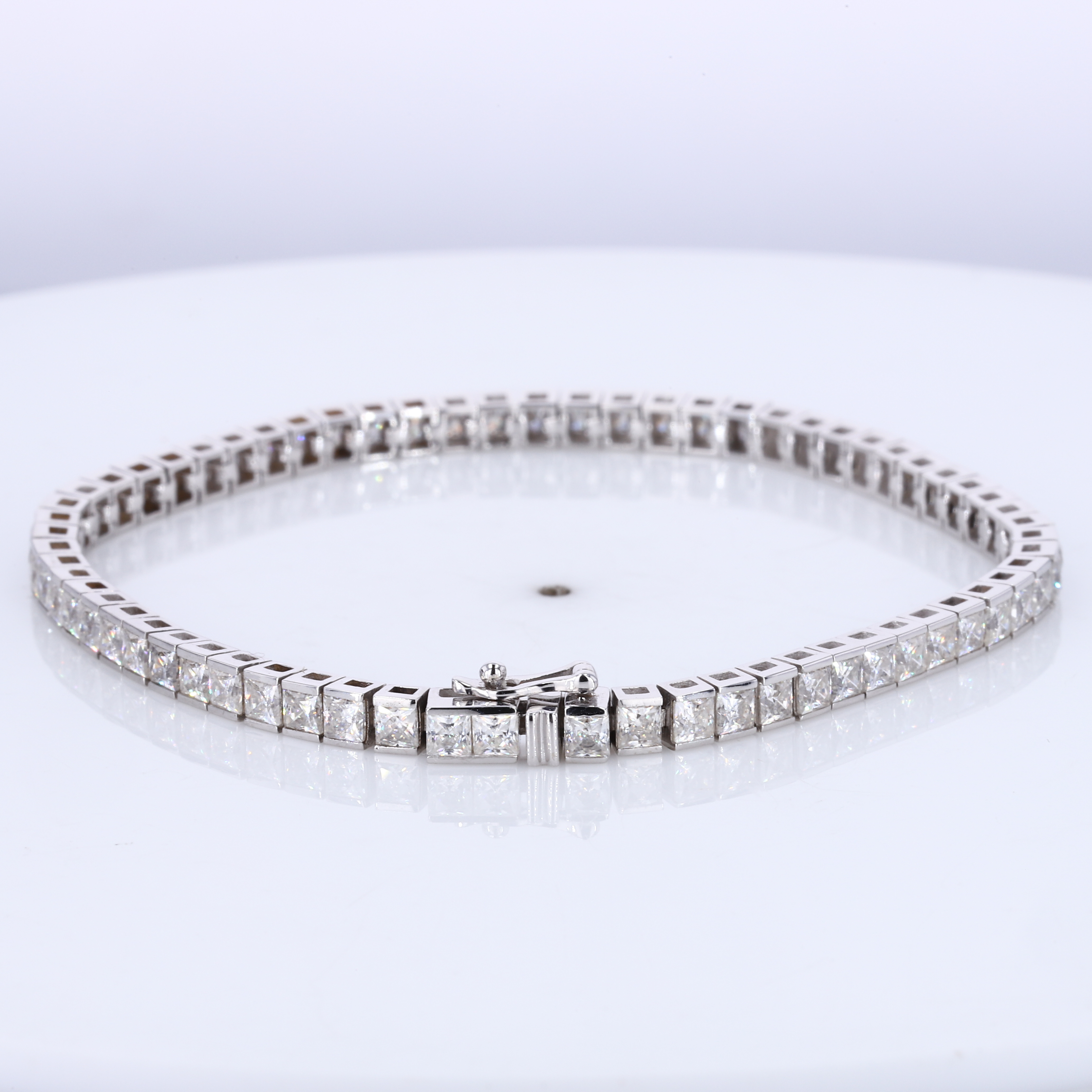 Plaqué or blanc 14 carats