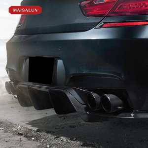 Msl <span class=keywords><strong>m6</strong></span> V style kit in fibra di carbonio per <span class=keywords><strong>BMW</strong></span> serie 6 F12 f13 real <span class=keywords><strong>M6</strong></span> body kit labbro anteriore gonna laterale spoiler diffusore posteriore - Product Image 5