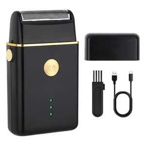Tondeuse à cheveux professionnelle Foil Shover, rasoir électrique à 3 vitesses pour homme, tondeuse à barbe pour homme - Product Image 1