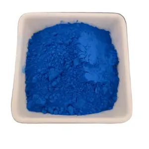 Pigment plastique industriel oxyde de fer poudre bleue oxyde de fer pigment art poudre de peinture murale