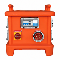 Boîtes de distribution d'énergie temporaires multifonctionnelles portables aux normes australiennes, prises 32A monophasées et triphasées