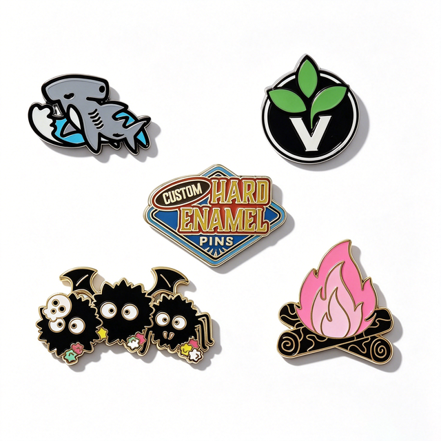 Personalized Design Custom Your logo Metal Hard Enamel Brooches Lapel Pins Badges for Cap Hat Clothes