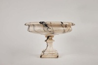 Ornements en marbre blanc accessoires pour la maison salon étude meuble TV ameublement d'art de bureau néoclassique marbre veiné Taza