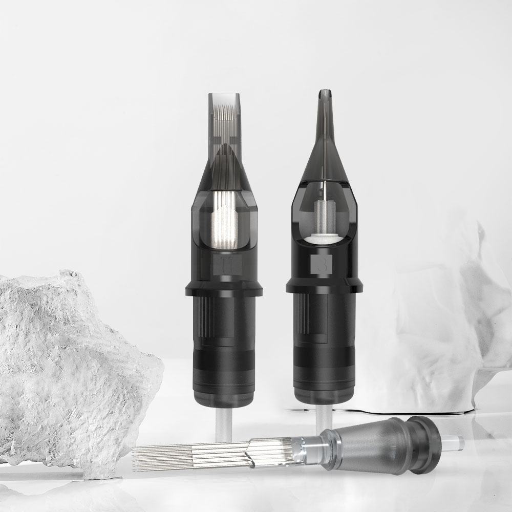 Высококачественные профессиональные иглы для картриджей для татуировок 1207/8/9 RL, стерильные газовые иглы для татуировок