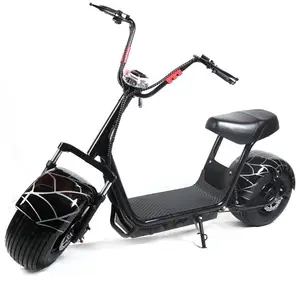 Long Range China Elektro Roller 10 Inch Romania Fast Electric Motorcycle Citycoco Electric Scooter Adult