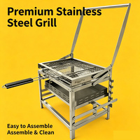 Machine à griller rotative, support de barbecue rotatif, support de barbecue à retourner