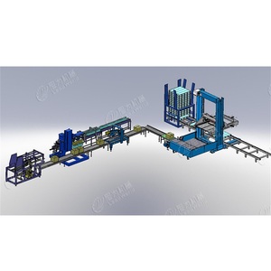 Máquina paletizadora de bajo nivel, pórtico, paletizador automático, acondicionador de cabello, base líquida, planta de fabricación de dosis pequeña, paletizador automático - Product Image 6