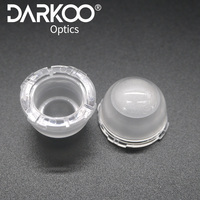 Réflecteurs Led en plastique Cob 24 degrés, 220 v, de haute qualité, lentille ronde, pour éclairage professionnel, 92mm