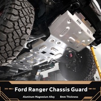 Kit complet de protection de carter inférieur pour Ford Ranger, protection de boîte de transfert de transmission