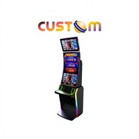 Armoire de jeu à prix rotative à 3 rouleaux, à monnayeur, en métal, pour équipement d'arcade, version anglaise, pour parc de loisirs