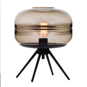 Hotellobby Luxus Kupfer Marmor Rezeption Tisch lampe Mit PMMA Shade Für Wohnzimmer Schlafzimmer Nachttisch - Product Image 4