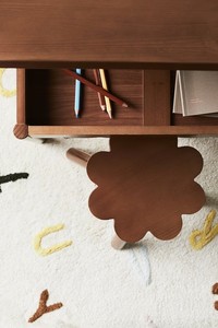 <strong>Wood</strong> Scallop-edge Weaning Desk <strong>and</strong> Stool <strong>Kids</strong>' <strong>Tables</strong> <strong>Kids</strong> <strong>Table</strong> <strong>and</strong> <strong>Chairs</strong> - Product Image 2