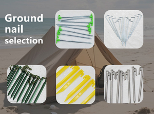 Tente de camping automatique Wind Valley Dream à toit monocouche, imperméable, quatre saisons, portable, avec structure en acier, taille double - Product Image 6