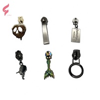 Tirette de fermeture éclair LiHui de haute qualité avec gravure de logo personnalisée, sans nickel, écologique, en métal, pour sacs/vêtements
