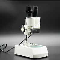 C-T1C School Special 40X Magnification Dissecting Microscope Upper and Lower Light Source Type