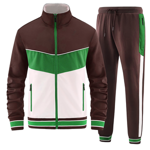 Conjunto Deportivo de Alta Calidad para Hombre, con Logotipo Personalizado, Manga Larga, Dos Piezas, 100% Poliéster - Product Image 4