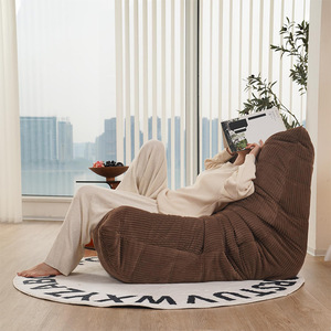 Sofá Puff Moderno de Lujo Ligero, Silla Reclinable con Relleno de Esponja, Asiento de Ocio para Balcón, Uso para Adultos y Niños - Product Image 1