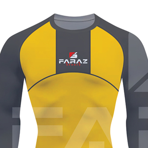 Rashguards pour hommes respirants, confortables, tendance, personnalisables avec logo imprimé, style élégant, en promotion - Product Image 4
