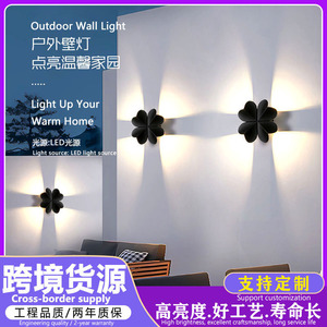 GP-B518 โคมไฟติดผนัง LED สีดำกันน้ำกลางแจ้ง 4W ไฟติดผนังสำหรับระเบียงลานบ้าน - Product Image 3