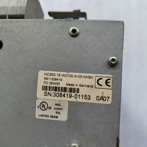 Controlador de Accionamiento IndraDrive C HCS03.1E-W0100-A-05-NNBV R911308419, Equipo Industrial, Servo AC, Aluminio y Plástico - Product Image 2