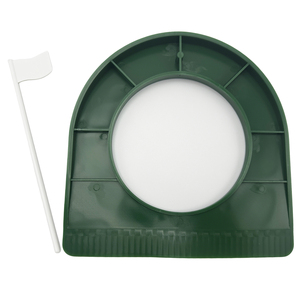 18cm Golf delik atıcı kapalı açık ev ofis garaj uygulama eğitmen Greenhole fincan plaka bayrak ile eğitim yardımı koyarak - Product Image 2