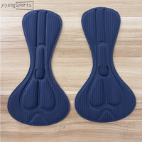 Short de vélo unisexe pour homme, rembourré, pour triathlon, fin, respirant, doux, professionnel, avec chamois Coolmax