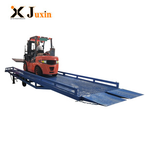 Rampe de quai hydraulique <span class=keywords><strong>mobile</strong></span> personnalisée 6-15T pour l'accès aux chariots élévateurs, différentes tailles disponibles, <span class=keywords><strong>prix</strong></span> direct usine - Product Image 5