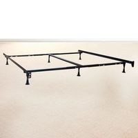 Cadre de lit en métal simple pliable et réglable de Twin à King pour chambre à coucher et salon d'hôtel