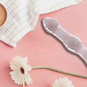 مجموعة جديدة 2023 من الألعاب الجنسية الزجاجية، سدادة شرجية على شكل قمر، قضيب اصطناعي كبير جدًا للنساء - Product Image 5