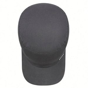 Design Custom-made New Flat-top Baseball Cap Men's Breathable Sun <b>Hat</b> - Product Image 5