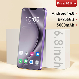 Teléfono Inteligente Android 13 H Pura 70 Pro de Fácil Operación y Excelente Experiencia de Uso, Carga Sencilla, Octa Core, Inglés, Español, Viajes, Negocios - Product Image 3