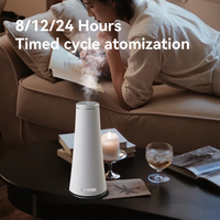 Diffuseur d'arômes électrique de nouvelle conception, diffuseur d'arômes pour la maison, diffuseur d'huiles essentielles sans eau de luxe OEM, contrôle par application