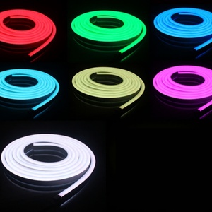 Tube lumineux flexible LED RGBW en PVC étanche IP68 pour extérieur, éclairage paysager, DC24V, pour contour de bâtiment - Product Image 1